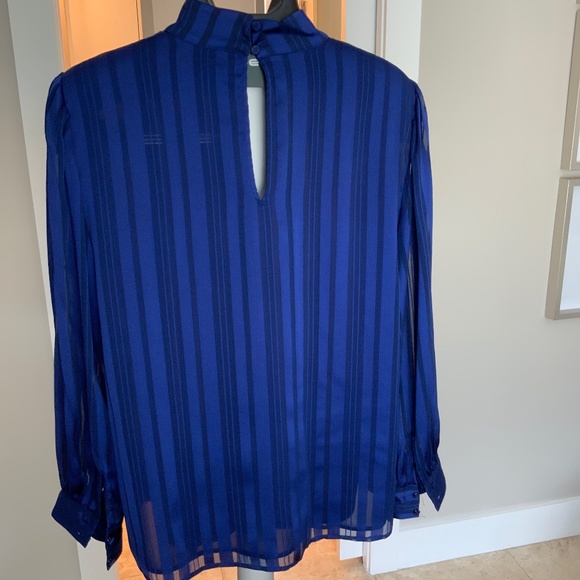 Ann Taylor Factory Chiffon Blouse - Picture 2 of 4
